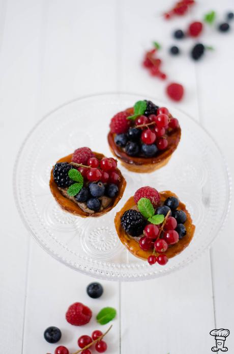 Tartelettes di pasta choux, cioccolato e frutti di bosco Trat_choux_fruttibosco1