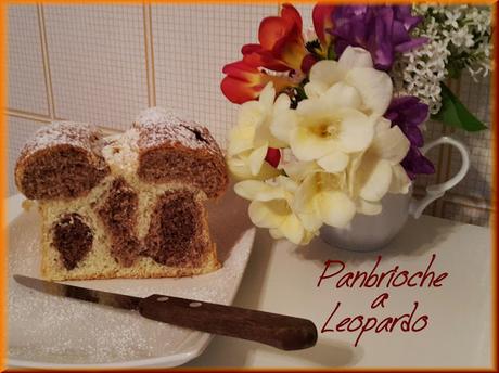 Leopard bread ovvero panbrioche leopardo Leopard bread ovvero panbrioche leopardo