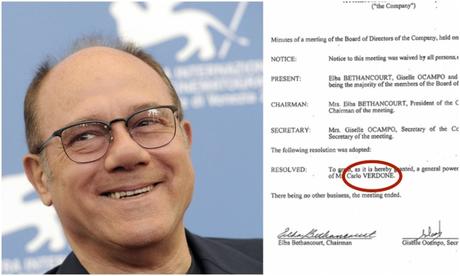 Panama Papers, ecco i documenti della società offshore di Carlo Verdone Panama Papers, ecco i documenti della società offshore di Carlo Verdone