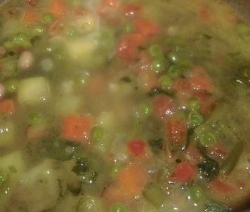 Bimby, Minestrone con Preparato Surgelato Bimby, Minestrone con Preparato Surgelato
