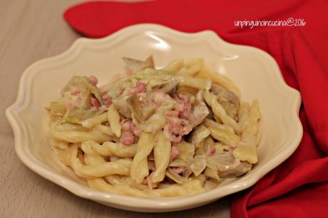 #WEEKEND :: Sagne ‘ncannulate con pancetta, carciofi e latte di cocco sagne-ncannulate-pancetta-carciofi-e-latte-di-cocco