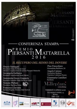Premio Letterario Piersanti Mattarella Premio Letterario Piersanti Mattarella