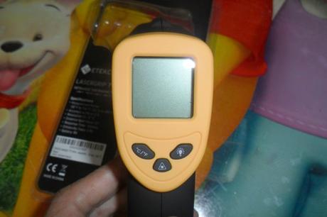 Misurare alte temperature su oggetti pericolose e inaccessibili si può con Etekcity 774 IR Termometro digitale a pistola ad infrarossi laser, -50 a 380˚C 507