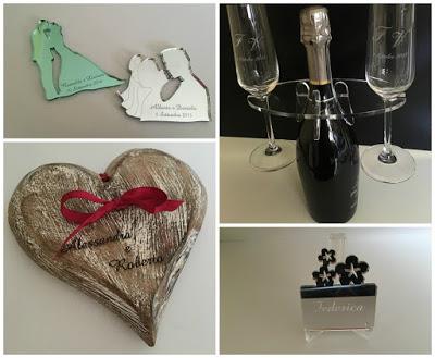 incisioni vetro matrimonio Incisioni per personalizzare segnaposto, bomboniere, calici e cake topper del vostro matrimonio