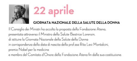 Giornata Nazionale per la Salute della Donna Giornata Nazionale per la Salute della Donna