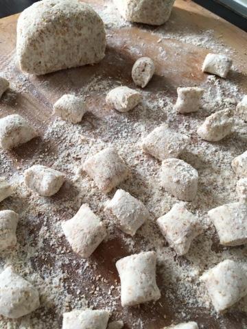 Gnocchi di ricotta con farina integrale Gnocchi di ricotta con farina integrale