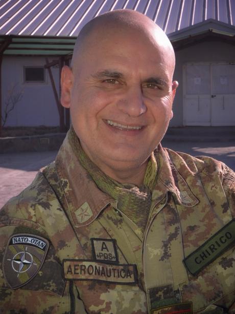 il direttore della Mensa, Primo Maresciallo Giuseppe Chirico il direttore della Mensa, Primo Maresciallo Giuseppe Chirico