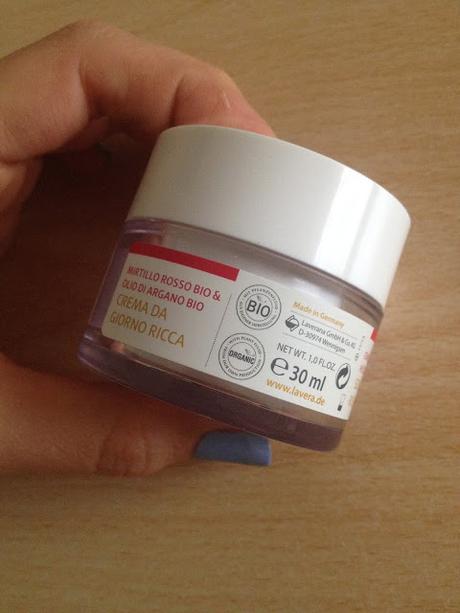 Lavera Crema Ricca da Giorno al Mirtillo rosso ed olio di Argan Lavera Crema Ricca da Giorno al Mirtillo rosso ed olio di Argan