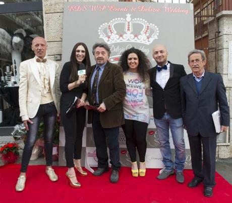Nasce a Roma “Delizie Wedding” William Vittori e Denise Rossi con Giovanni Brusatori e Valerio Capoccia