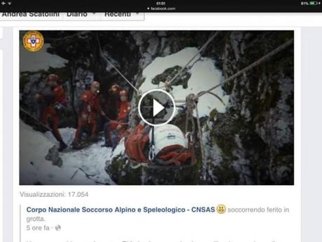 FB_IMG_1463457082200 Video Soccorso in grotta: 17’000 visualizzazioni in 3 ore