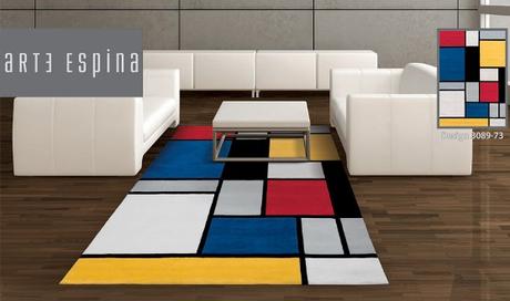 AE3089-73 tappeti mondrian per arredare la casa