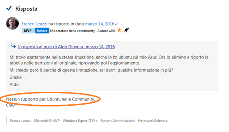 Microsoft eìts Linux - seconda parte Microsoft eìts Linux - seconda parte