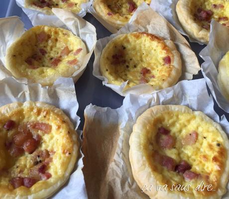QUICHE LORRAINE Mini Quiche