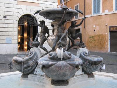 Fontana delle tartarughe a Piazza Mattei fontana delle tartarughe 3