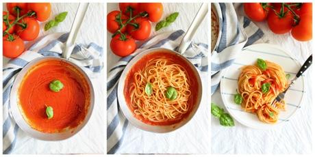 Spaghetti al pomodoro foto spaghetti al pomodoro 2