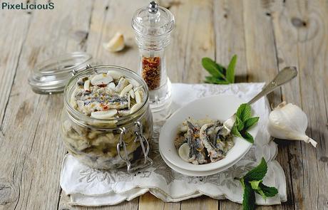 Acciughe in Scapece alla Lucana Acciughe in Scapece alla Lucana