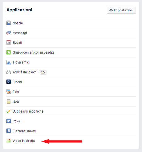 Vedere chi trasmette Video in diretta su Facebook Vedere chi trasmette Video in diretta su Facebook