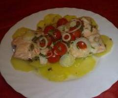 |⇨ Filetto di salmone al cartoccio Filetto di salmone al cartoccio
