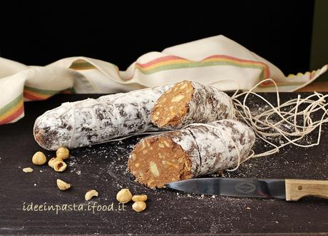 Salame dolce al Gianduja Salame dolce al Gianduja