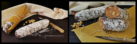 Salame dolce al Gianduja Salame dolce al Gianduja