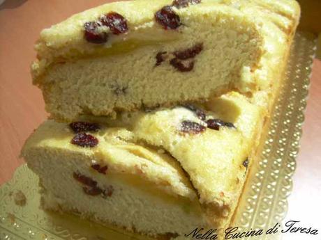 TORTA ALL'ACQUA CON MELE E MIRTILLI TORTA ALL'ACQUA CON MELE E MIRTILLI