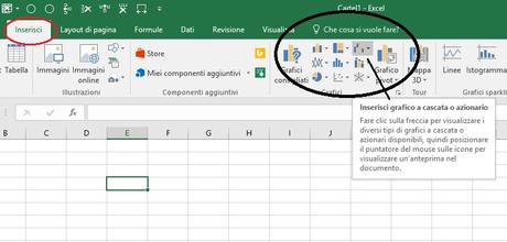 Come costruire un grafico a cascata con excel 2016 Come costruire un grafico a cascata con excel 2016