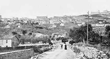 Girolamo Mancini, Cortona Cortona - Panorama - immagine tratta dal libro “Cortona, Montecchio e Castiglione Fiorentino” di G.Manccin– Istituto Italiano d’Arti Grafiche, 1909