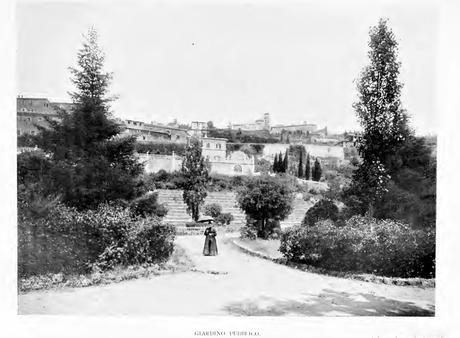 Girolamo Mancini, Cortona 5 Cortona - Giardino pubblico - immagine tratta dal libro “Cortona, Montecchio e Castiglione Fiorentino” di G.Manccin– Istituto Italiano d’Arti Grafiche, 1909