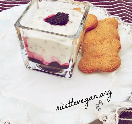 Pudding ai semi di Chia ricettevegan.org - pudding ai semi di chia