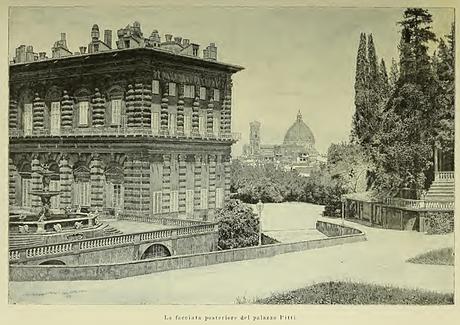 Francesco Fontani, Firenze – Palazzo Pitti: Cortile Firenze - Palazzo Pitti - Facciata posteriore