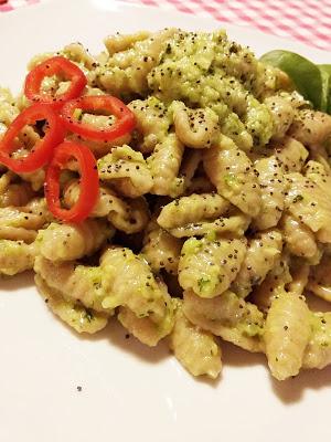Cavati al pesto di zucchine Cavati al pesto di zucchine