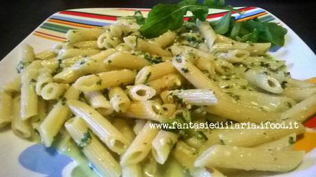 PENNE AL PESTO DI RUCOLA PENNE AL PESTO DI RUCOLA