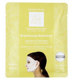 Review maschere Lace Your Face di Dermovia dermovia-brightening-bearberry-maschera