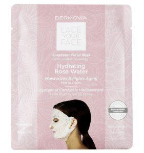 Review maschere Lace Your Face di Dermovia dermovia-hydrating-rose-water-maschera