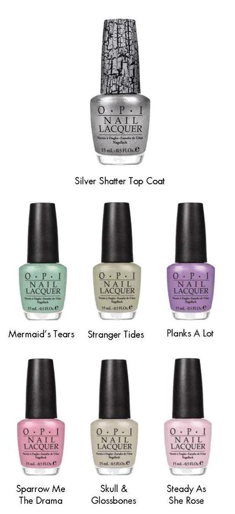 News: OPI Pirates of the Caribbean Collection