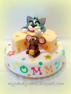 Tom and Jerry cake