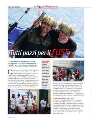 3FUSE (Facebook Users Sailing Event) - 13/15 Maggio 2011 a Marina del Fezzano (La Spezia)