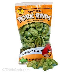 Angry Birds Pork Rinds