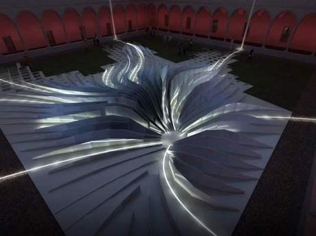 Twirl di Zaha Hadid/ Salone del Mobile 2011/ Twirl by Zaha Hadid