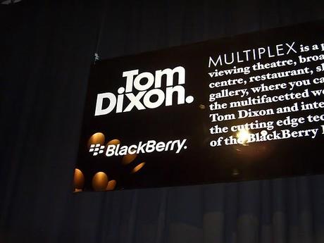 Blackberry playbook & Tom Dixon design