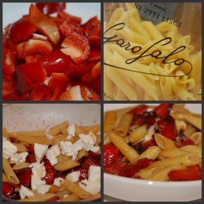 Penne e peperoni (ricetta veloce per gli studenti)