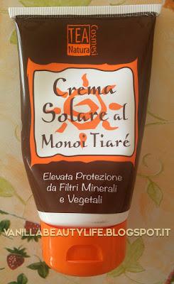 Quick Review - Tea Natura - Crema Solare e Latte Doposole Quick Review - Tea Natura - Crema Solare e Latte Doposole