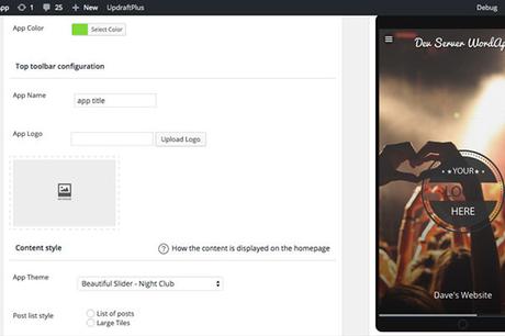 Plugins per trasformare WordPress in Mobile App Plugins per trasformare WordPress in Mobile App