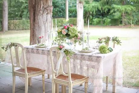 Un matrimonio country chic .