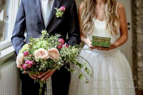 Un matrimonio country chic .