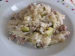 Risotto salsiccia e zucchine img_4429