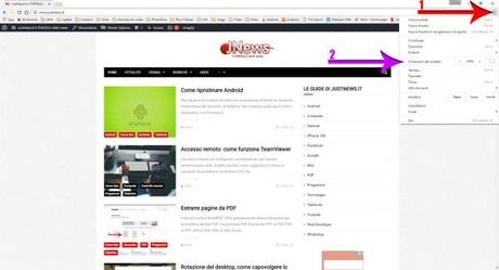 Come ingrandire e rimpicciolire i caratteri zoom chrome
