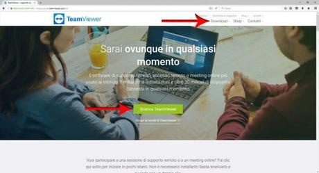 Accesso remoto: come funziona TeamViewer scarica team viewer
