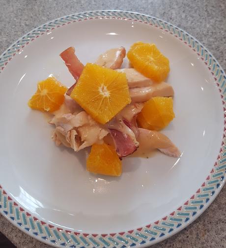 PETTO DI POLLO ALL'ARANCIA - CHICKENBREAST WITH ORANGE - POITRINE DE POULET A L'ORANGE PETTO DI POLLO ALL'ARANCIA - CHICKENBREAST WITH ORANGE - POITRINE DE POULET A L'ORANGE