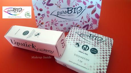 Novità puroBIO Cosmetics: rossetti e ombretti| Swatches & Review Novità puroBIO Cosmetics: rossetti e ombretti| Swatches & Review